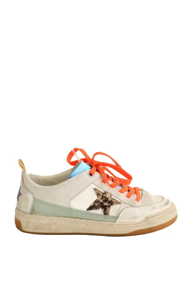 Baskets Golden Goose Multicolore en Cuir, taille 38 - Seconde Main