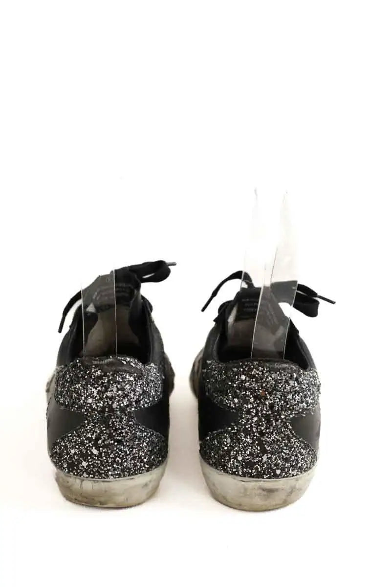 Baskets Golden Goose Noir en Cuir