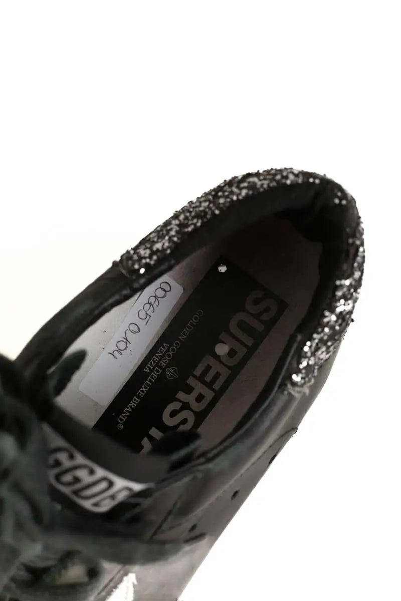 Baskets Golden Goose Noir en Cuir