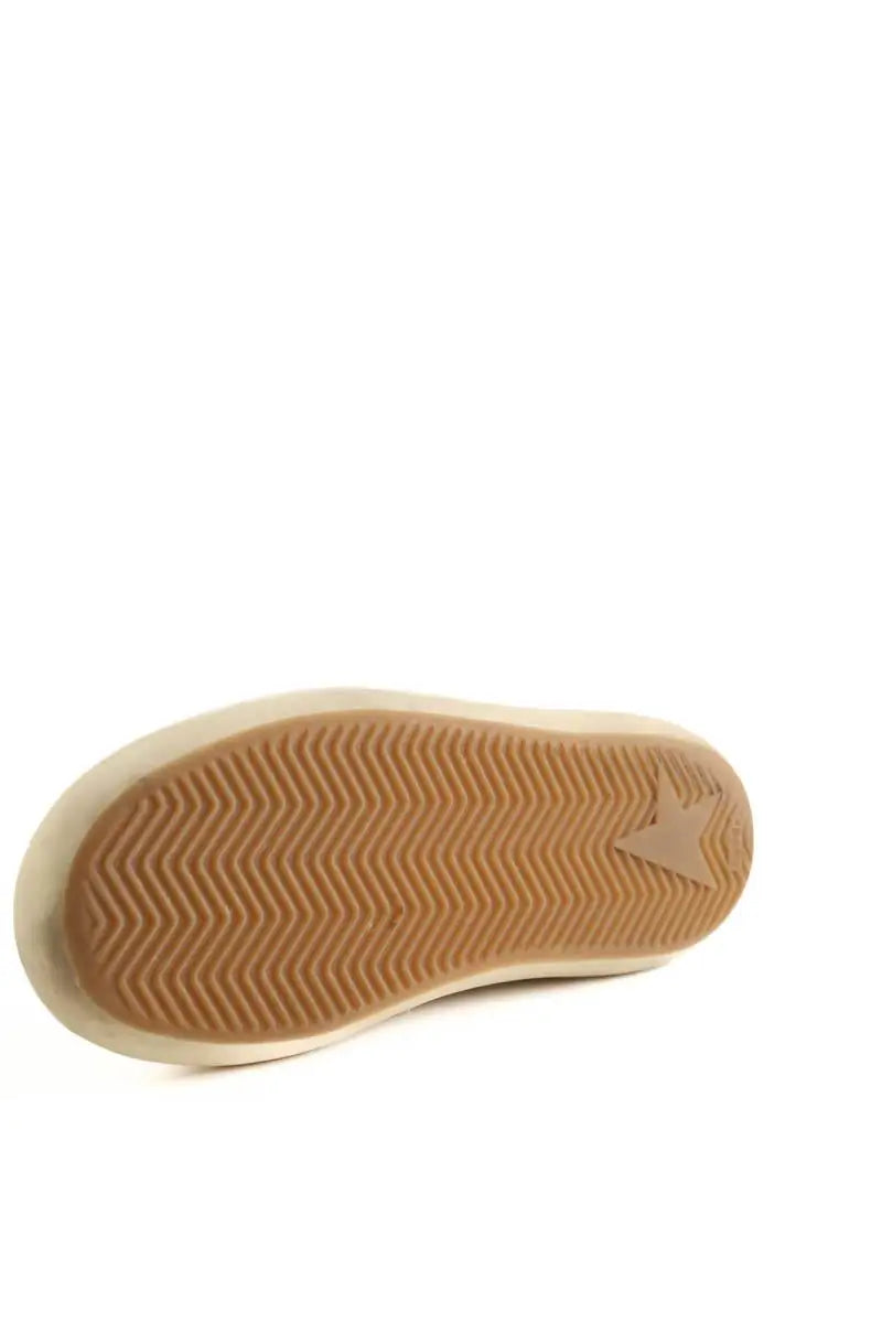 Baskets Golden Goose Space- star Marron en Cuir