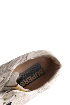 Baskets Golden Goose superstar Gris en Cuir
