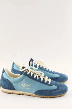 Baskets GOLF le FLEUR* Bleu en Tissu