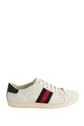 Baskets Gucci Blanc en Cuir, taille 38 - Seconde Main