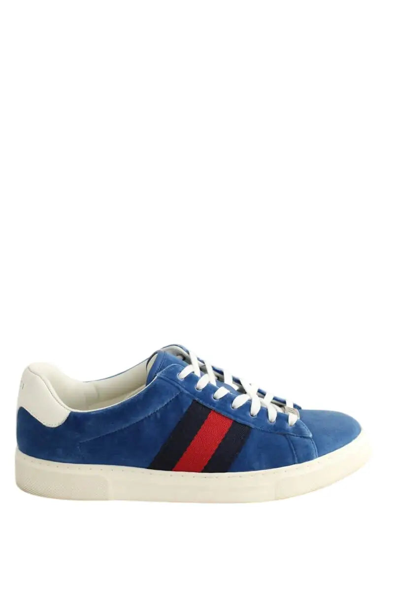 Baskets Gucci Bleu en Tissu, taille 42 - Seconde Main