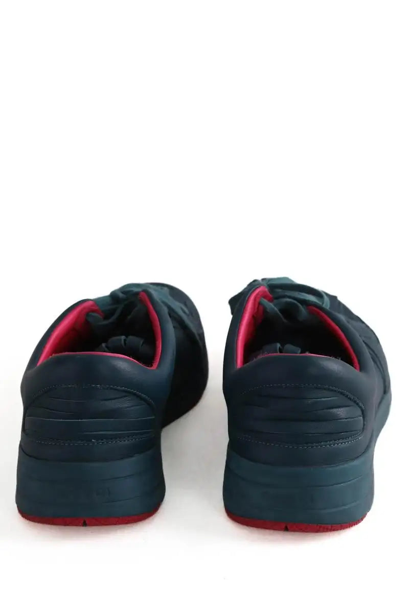 Baskets Gucci Vert en Cuir