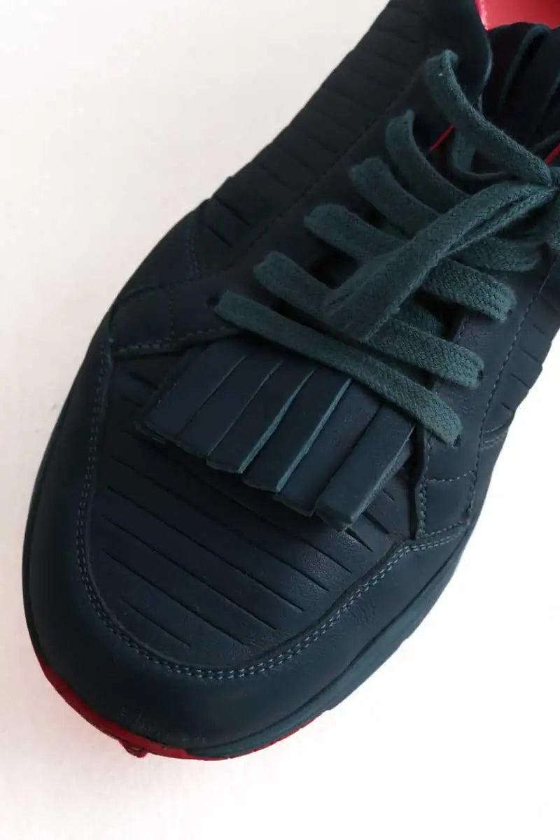 Baskets Gucci Vert en Cuir