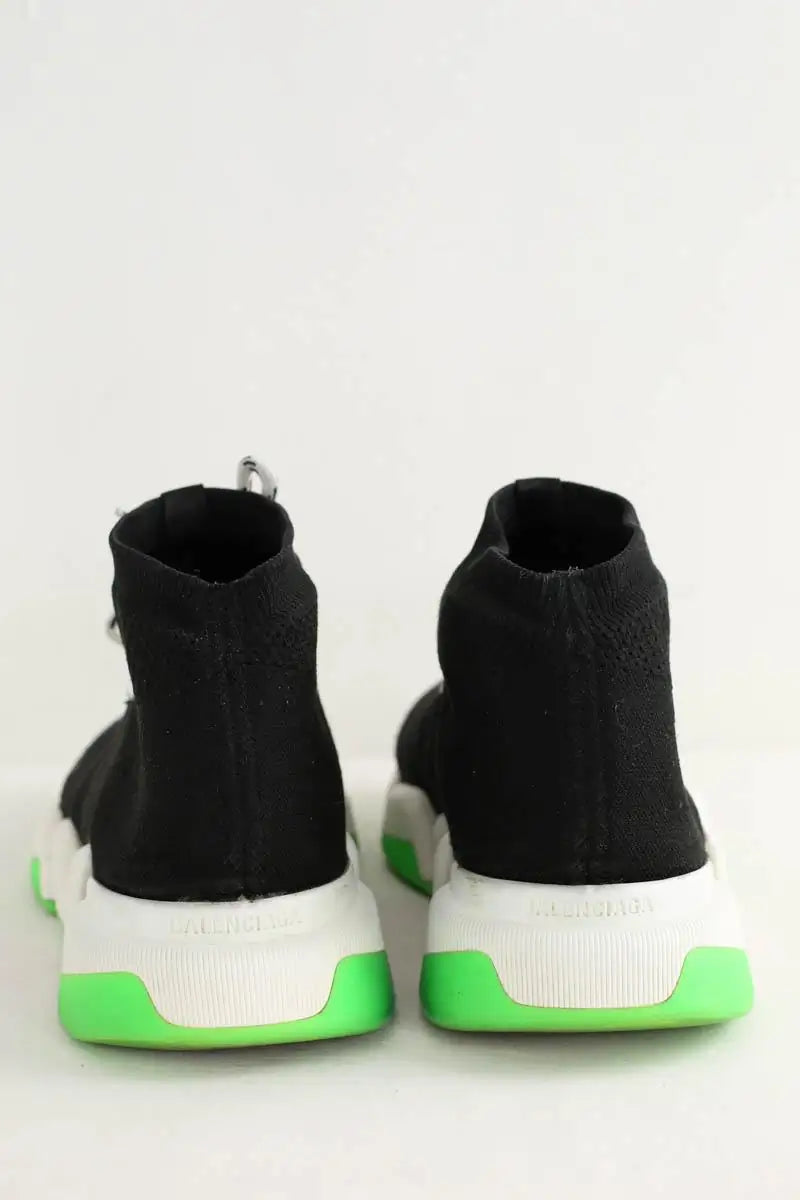 Baskets hautes Balenciaga Noir en Tissu