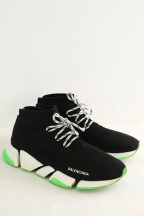 Baskets hautes Balenciaga Noir en Tissu