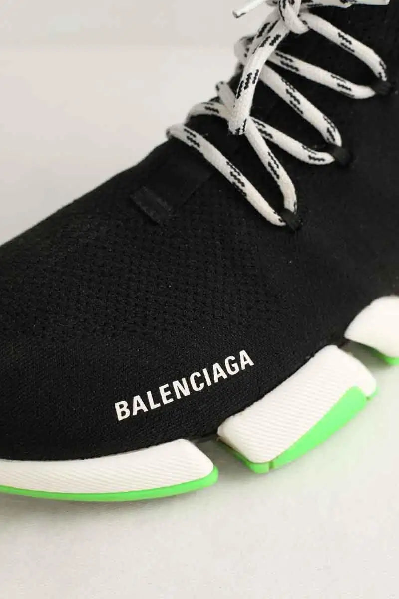 Baskets hautes Balenciaga Noir en Tissu