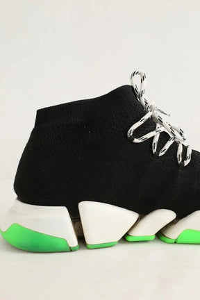 Baskets hautes Balenciaga Noir en Tissu