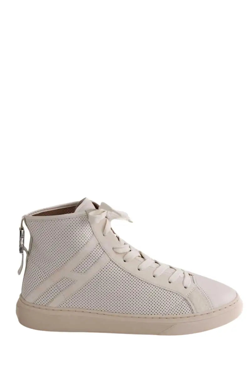 Baskets hautes Hogan Blanc en Cuir, taille 41 - Seconde Main