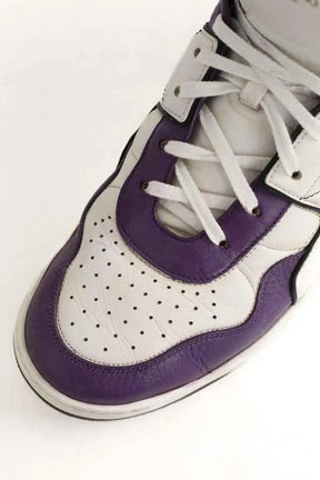Baskets hautes Valentino Blanc en Cuir