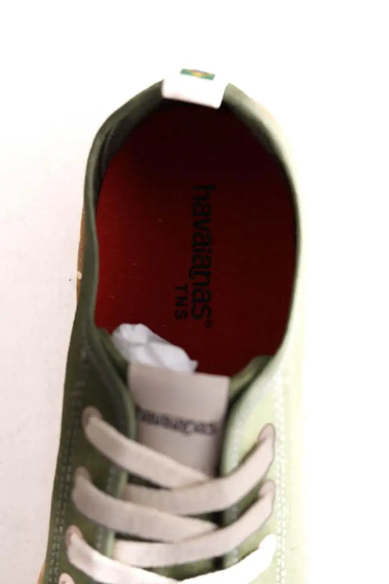 Baskets Havaianas Kaki en Tissu