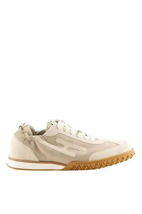 Baskets Hermès Sneakers Jet Ecru en Cuir, taille 41 - Seconde Main