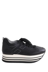 Baskets Hogan Noir en Cuir, taille 36 - Seconde Main