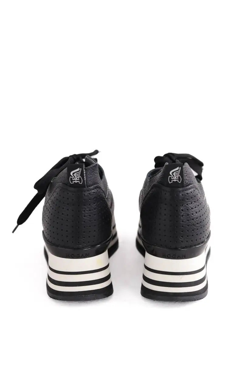 Baskets Hogan Noir en Cuir