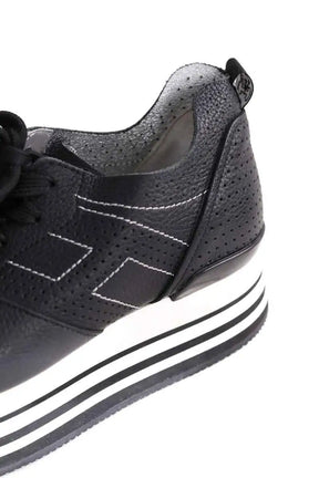 Baskets Hogan Noir en Cuir