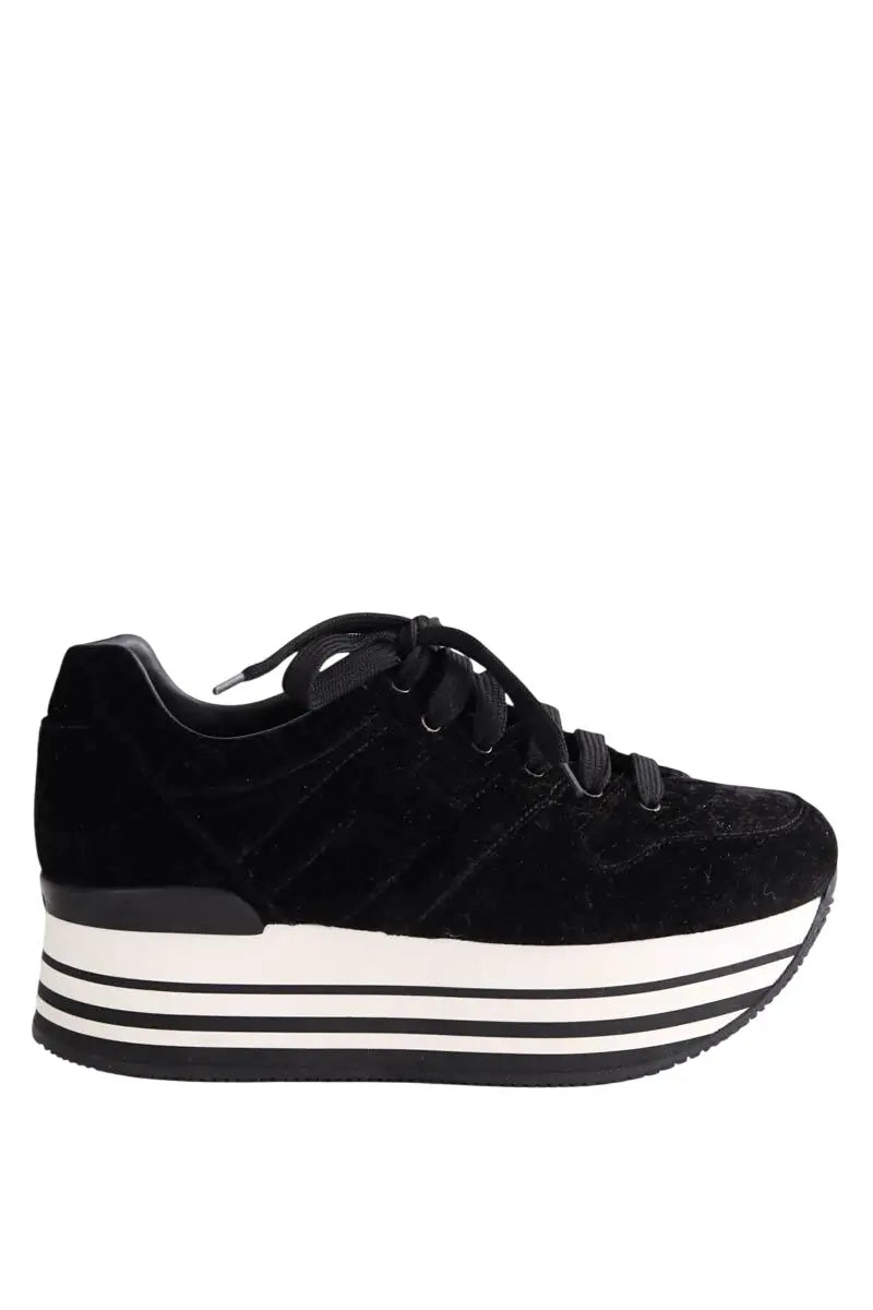 Baskets Hogan Noir en Daim, taille 37 - Seconde Main