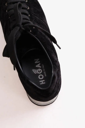 Baskets Hogan Noir en Daim