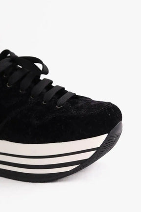 Baskets Hogan Noir en Daim