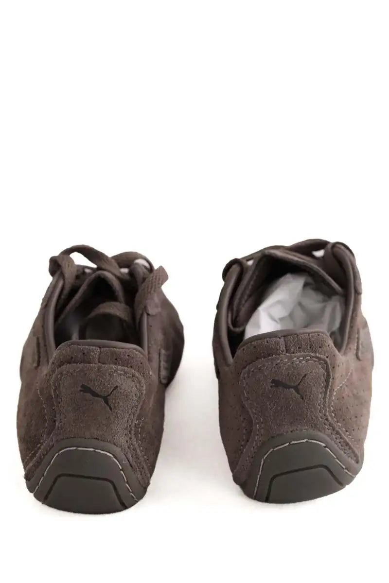 Baskets Jil Sander K-Street Suede Gris en Daim