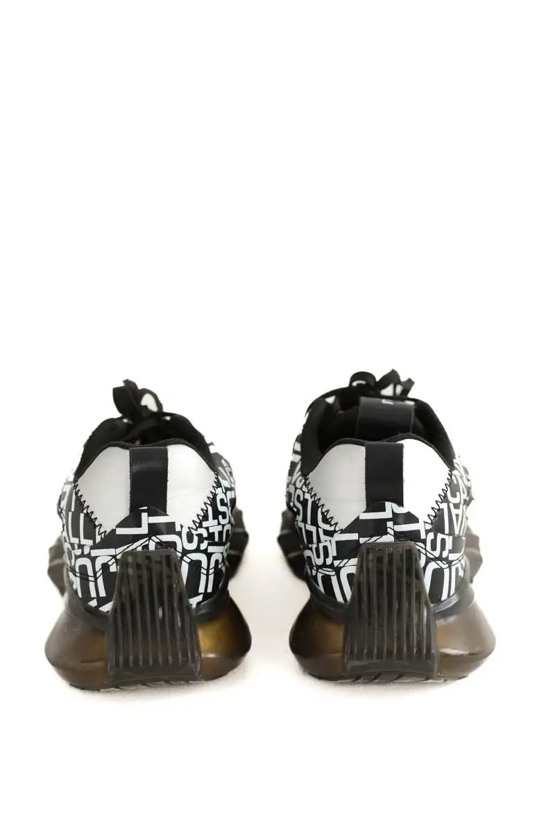 Baskets Just Cavalli Noir en Caoutchouc