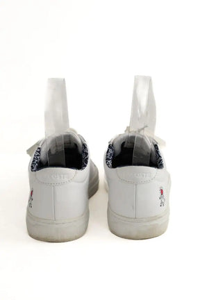 Baskets Lacoste Blanc en Cuir