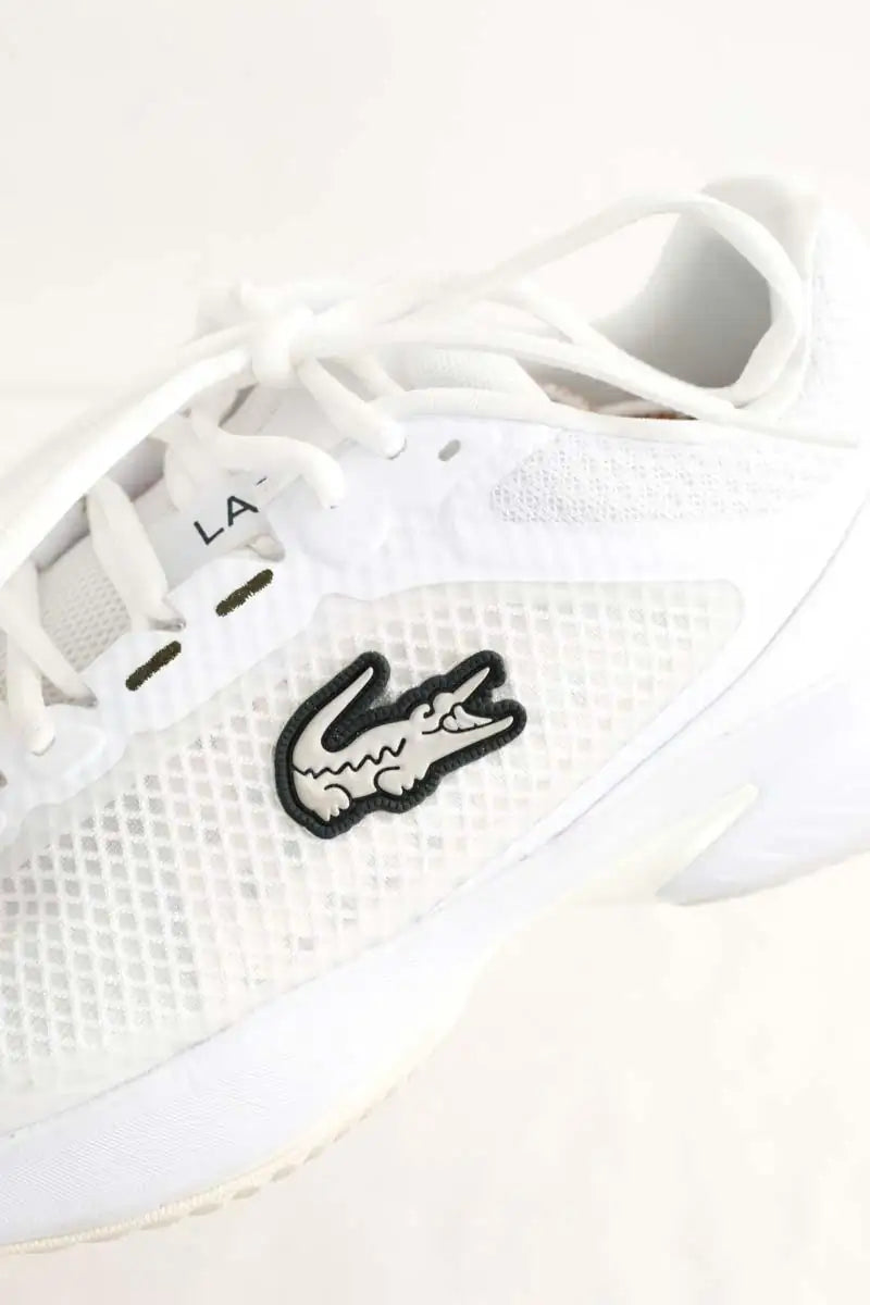 Baskets Lacoste Blanc en Tissu