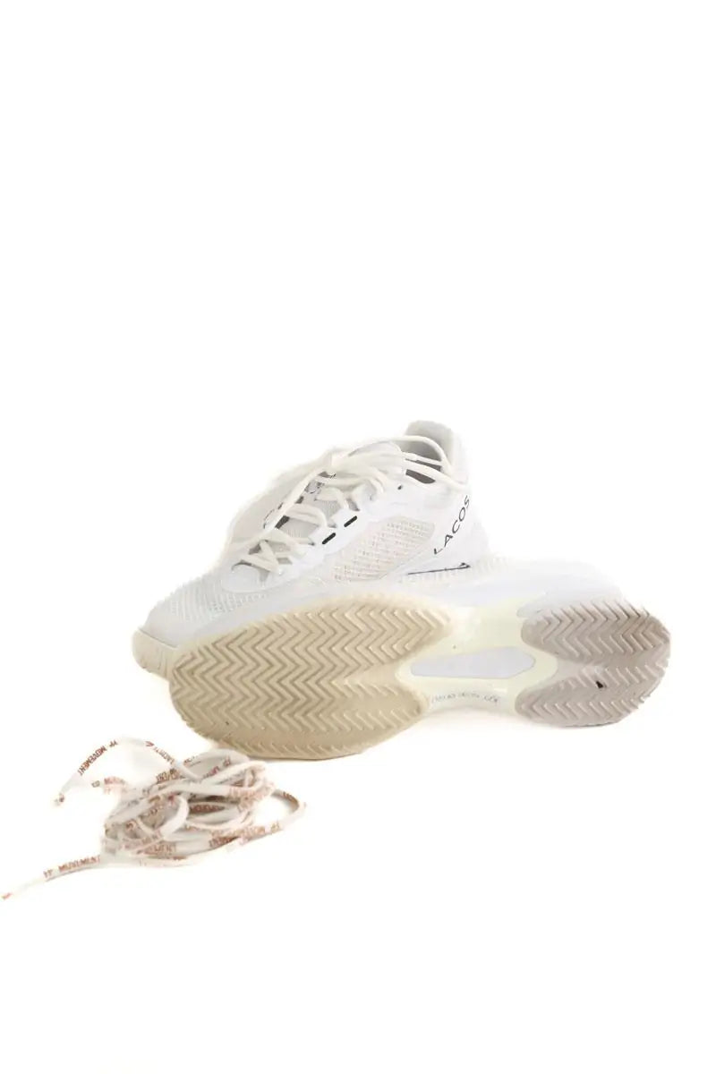 Baskets Lacoste Blanc en Tissu