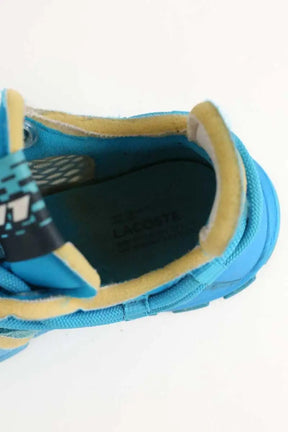 Baskets Lacoste Bleu en Tissu