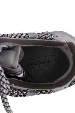 Baskets Lacoste Gris en Daim