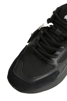 Baskets Lacoste Noir en Cuir