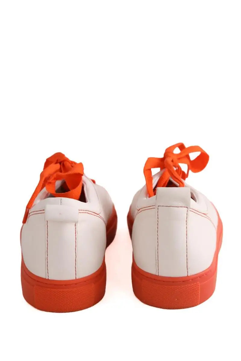 Baskets Lanvin Blanc en Cuir
