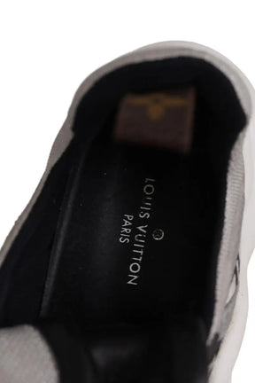 Baskets Louis Vuitton Blanc en Cuir