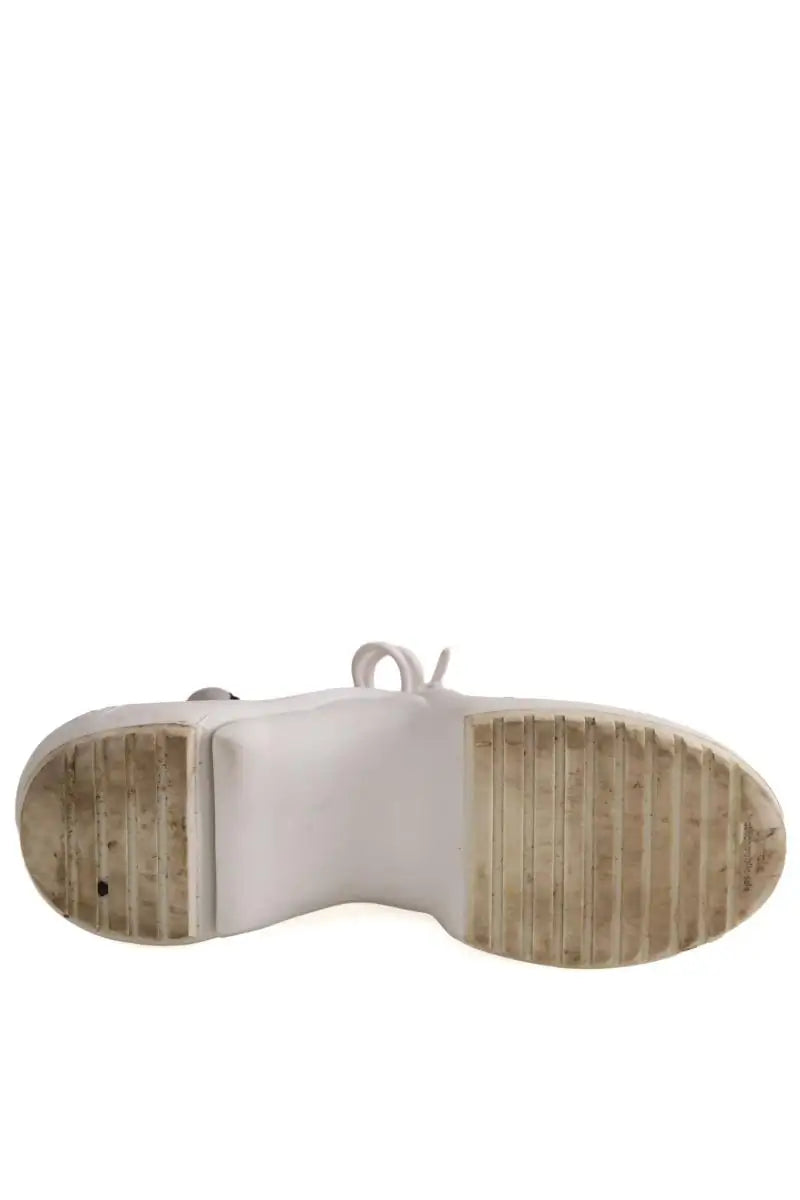 Baskets Louis Vuitton Blanc en Cuir