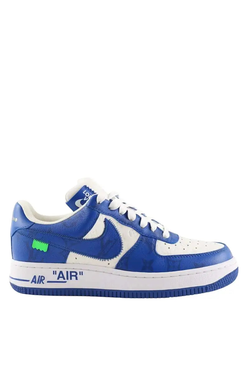 Baskets Louis Vuitton Bleu en Cuir, taille 36 - Seconde Main