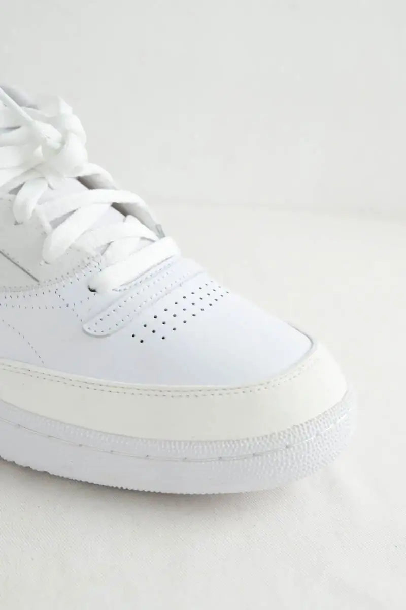 Baskets Maison Martin Margiela Club C memory  Blanc en Cuir
