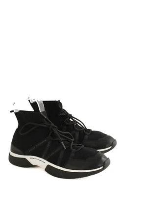Baskets Maje Noir en Tissu
