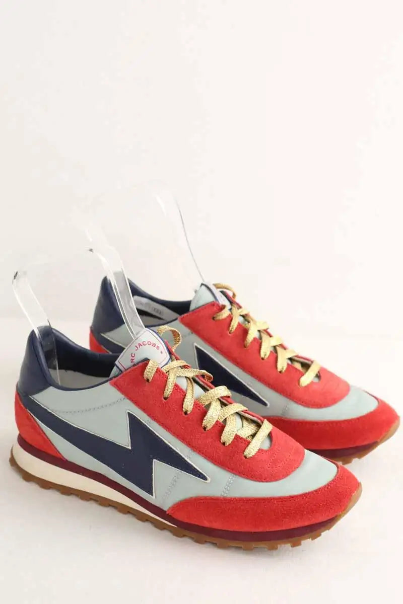Baskets Marc Jacobs Multicolore en Daim
