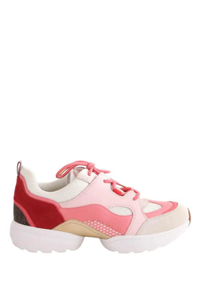 Baskets Michael Kors Rose en Cuir, taille 39 - Seconde Main