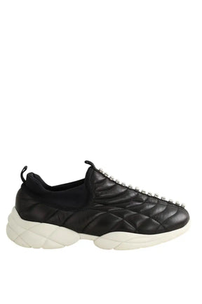 Baskets Miu Miu Noir en Cuir, taille 41 - Seconde Main