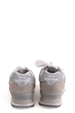 Baskets New Balance 574 Kaki en Daim