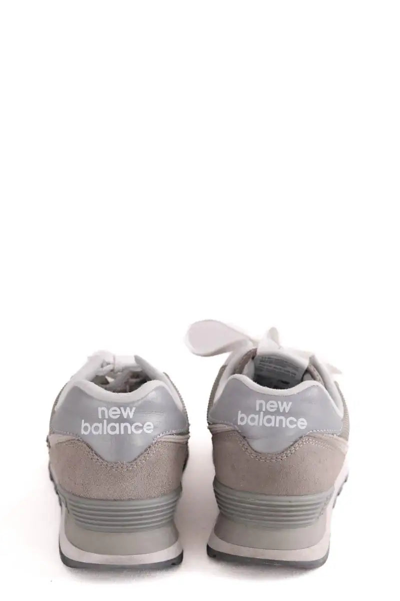 Baskets New Balance 574 Kaki en Daim