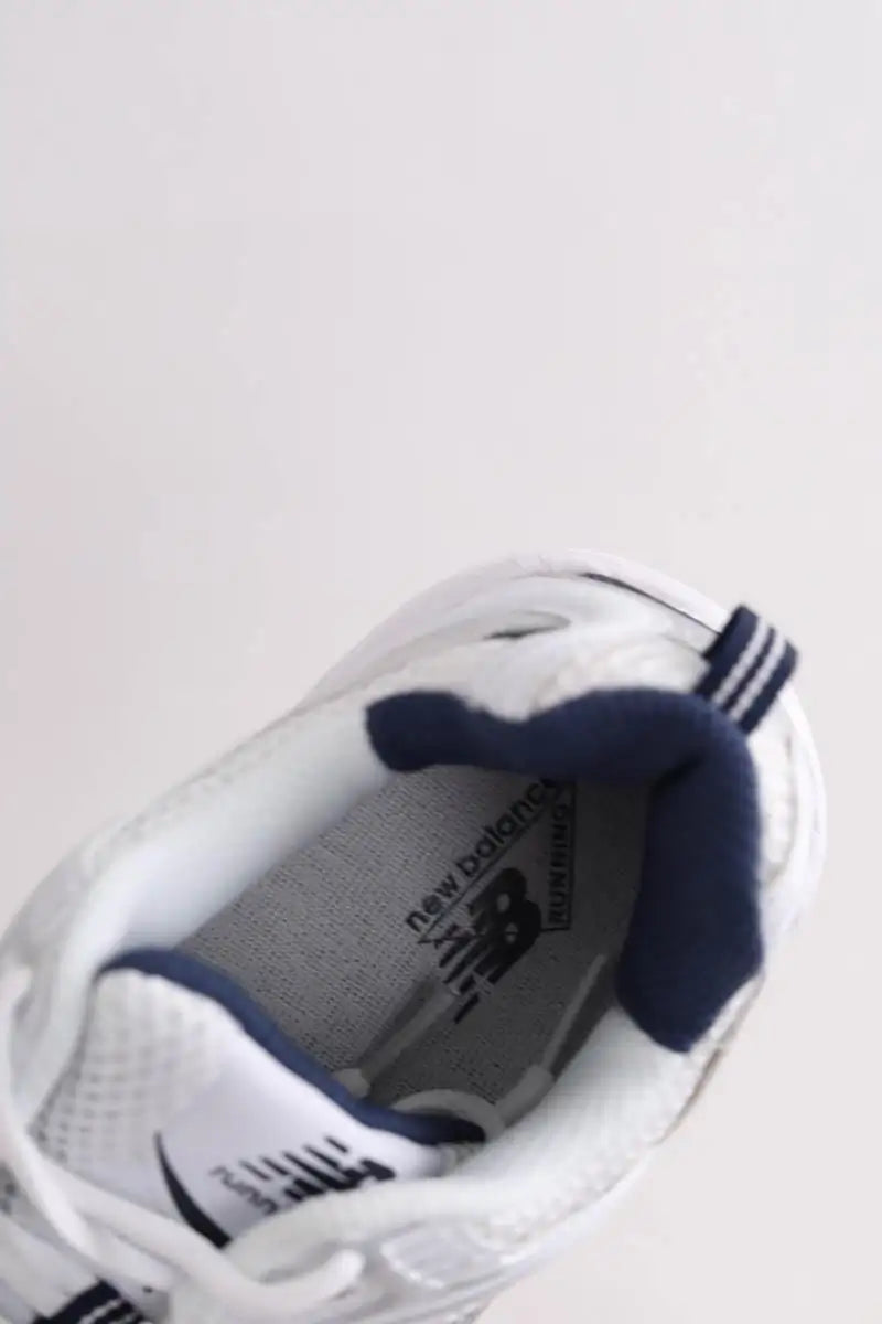 Baskets New Balance Bleu en Cuir