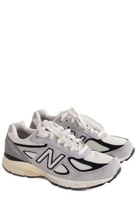 Baskets New Balance Gris en Cuir