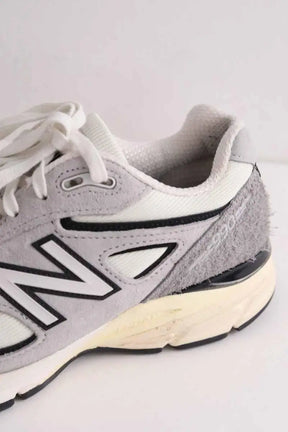 Baskets New Balance Gris en Cuir