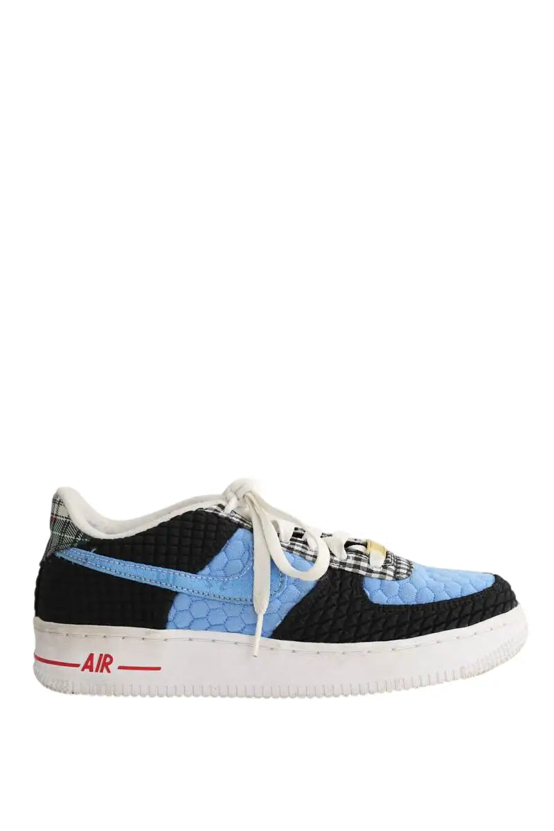 Baskets Nike Air force 1 Bleu en Tissu, taille 37 - Seconde Main