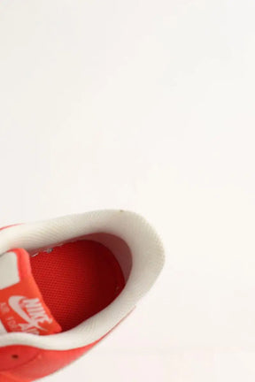 Baskets Nike Air force 1 Rouge en Cuir