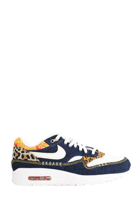 Baskets Nike Air max 1 washed dark blue Bleu en Tissu, taille 41 - Seconde Main