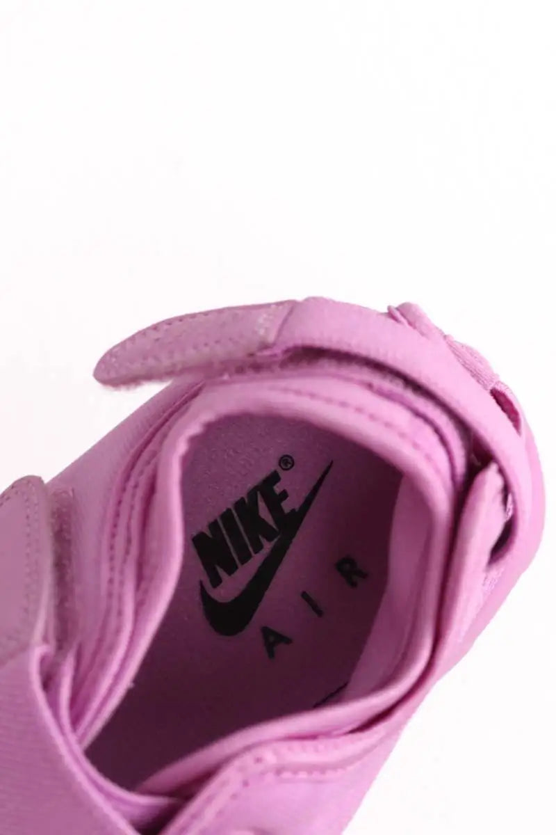Baskets Nike Air Rift Rose en Cuir